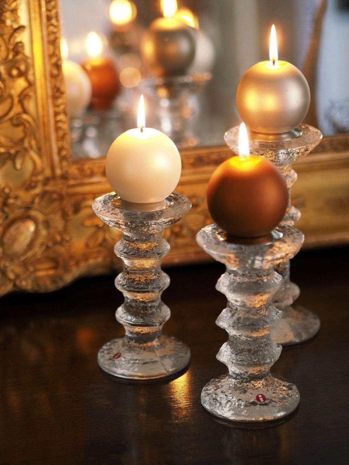 Balmuir, Velvet Festivo Kynttilä, White Pearl