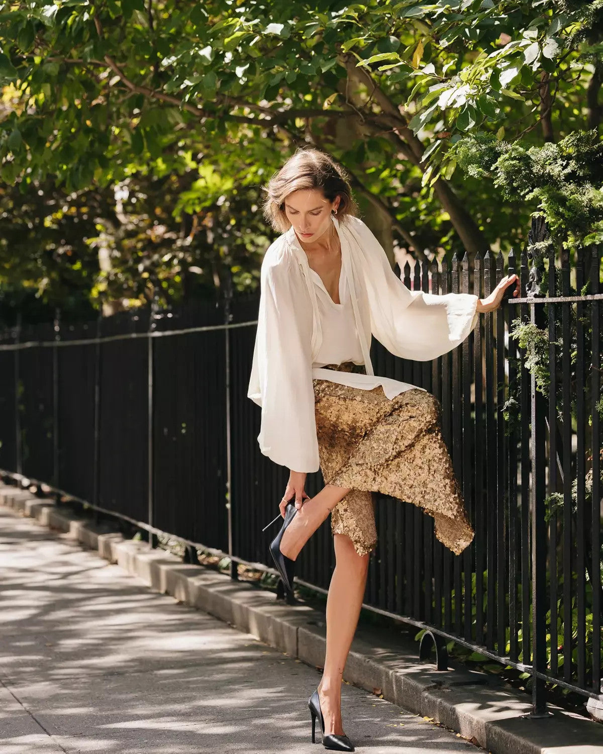 byTiMo, Satin Blouse