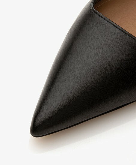 Flattered, Franchesca Leather Slingback Heels