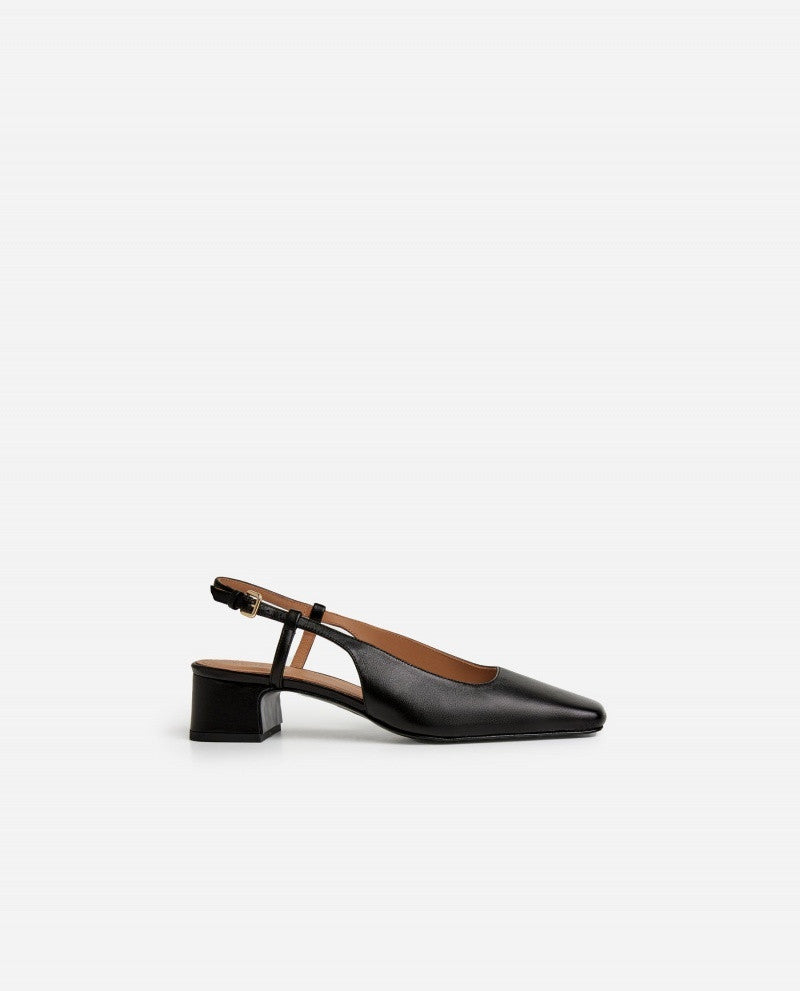 Flattered, Elin Leather Heels