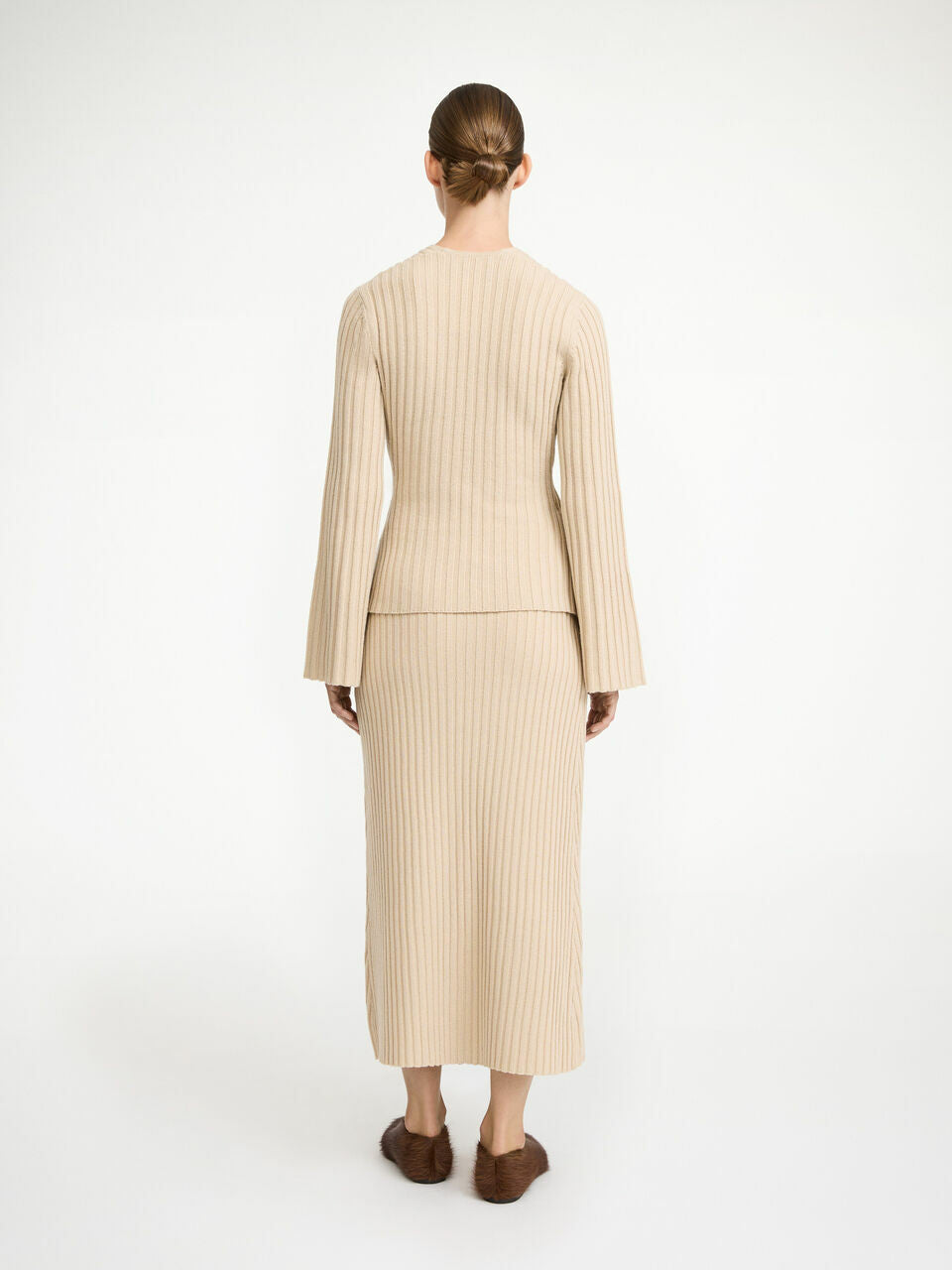 By Malene Birger, Cassila Wool midi skirt