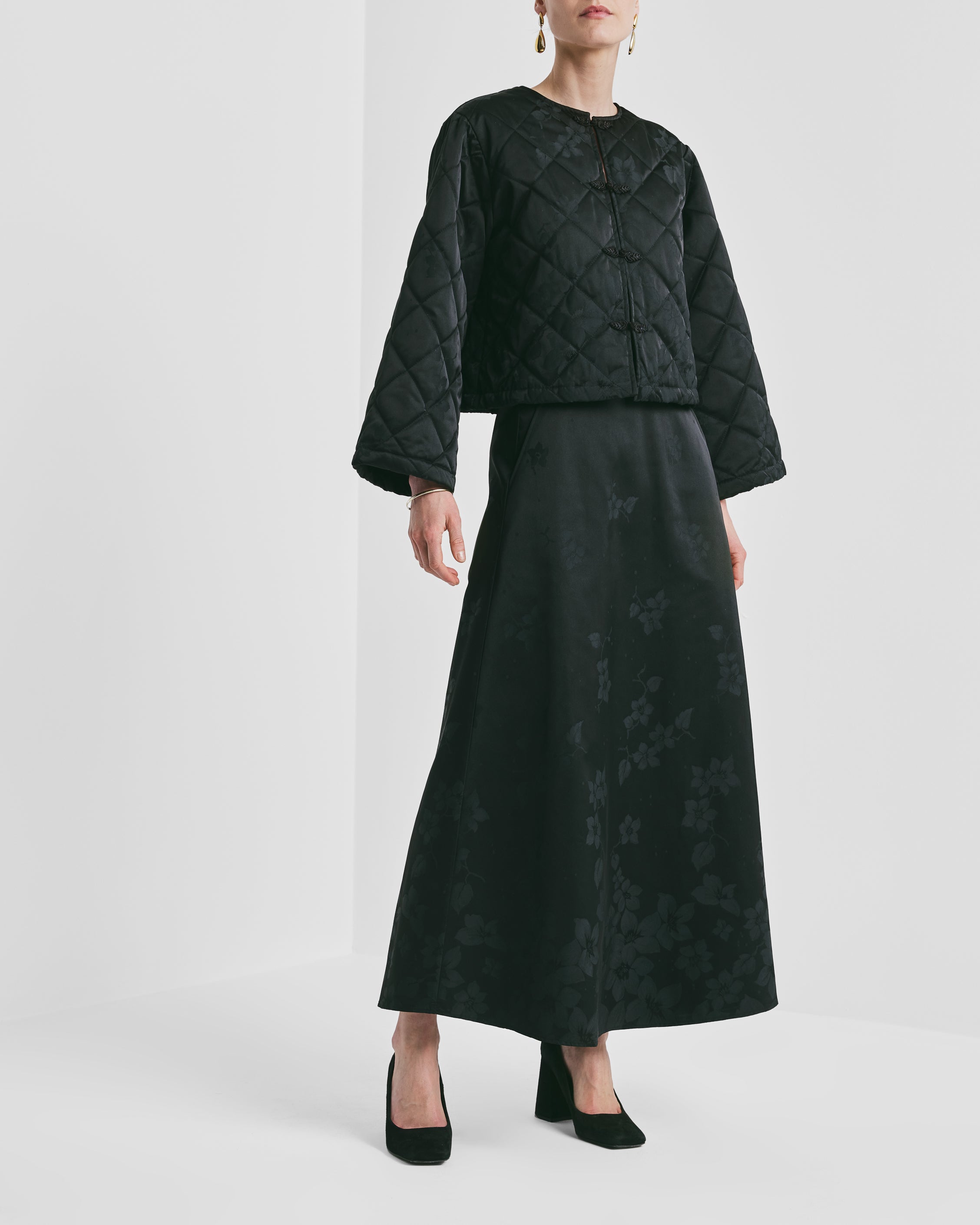 byTiMo, Jacquard Maxi Skirt