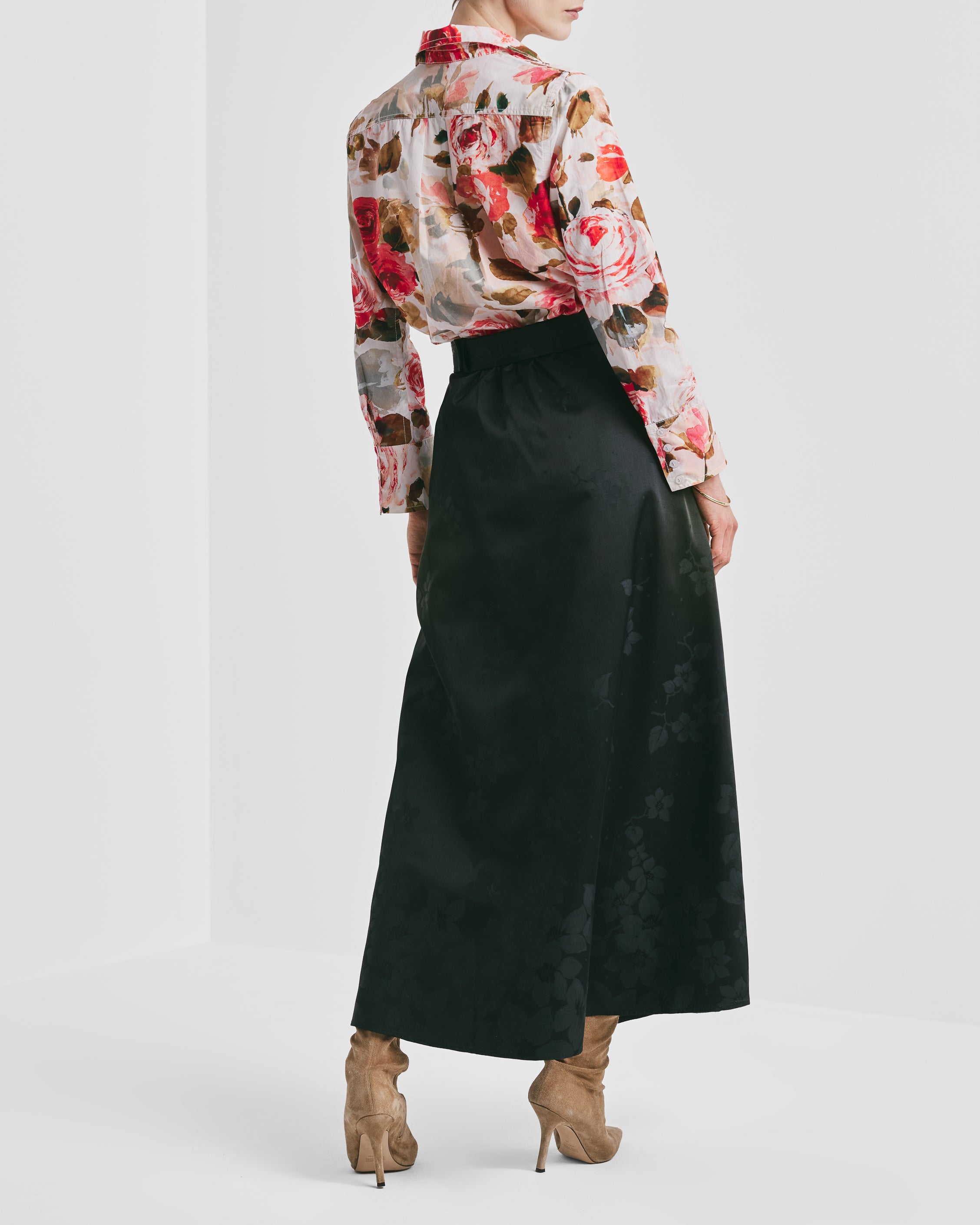 byTiMo, Jacquard Maxi Skirt