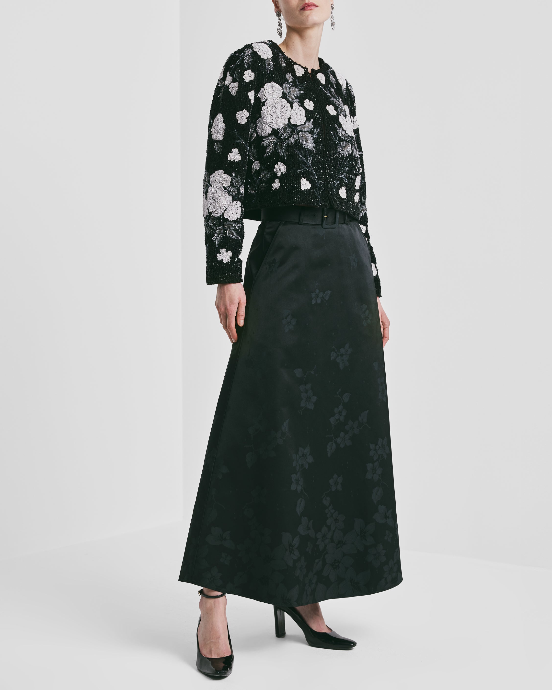 byTiMo, Jacquard Maxi Skirt