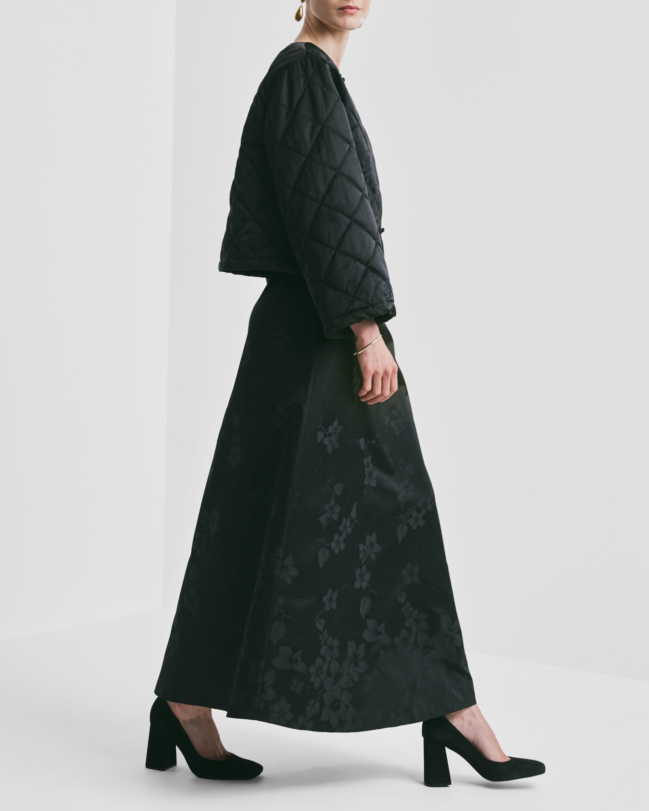 byTiMo, Jacquard Maxi Skirt