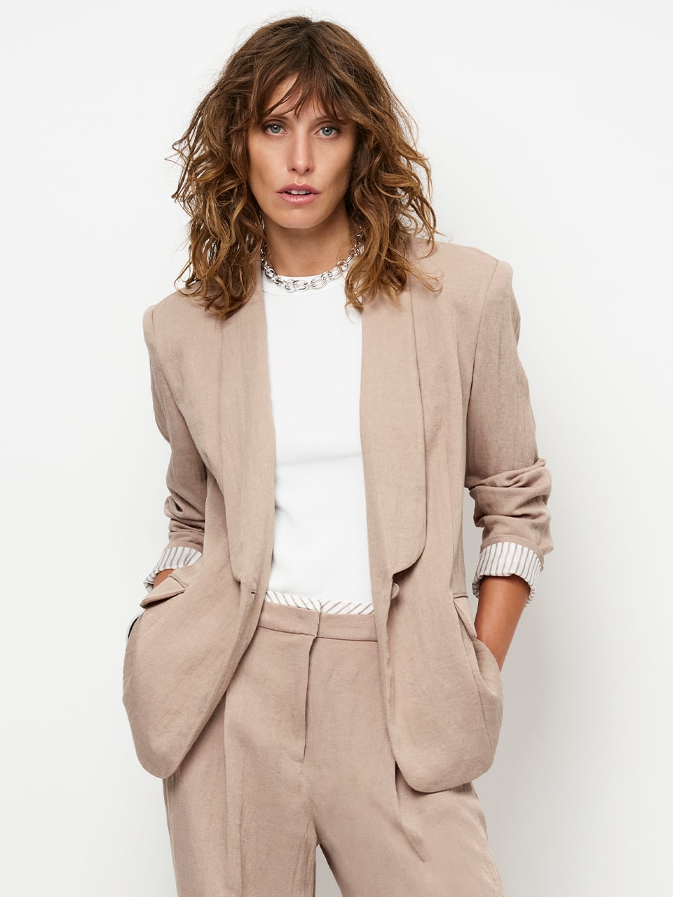 Single-breasted blazer