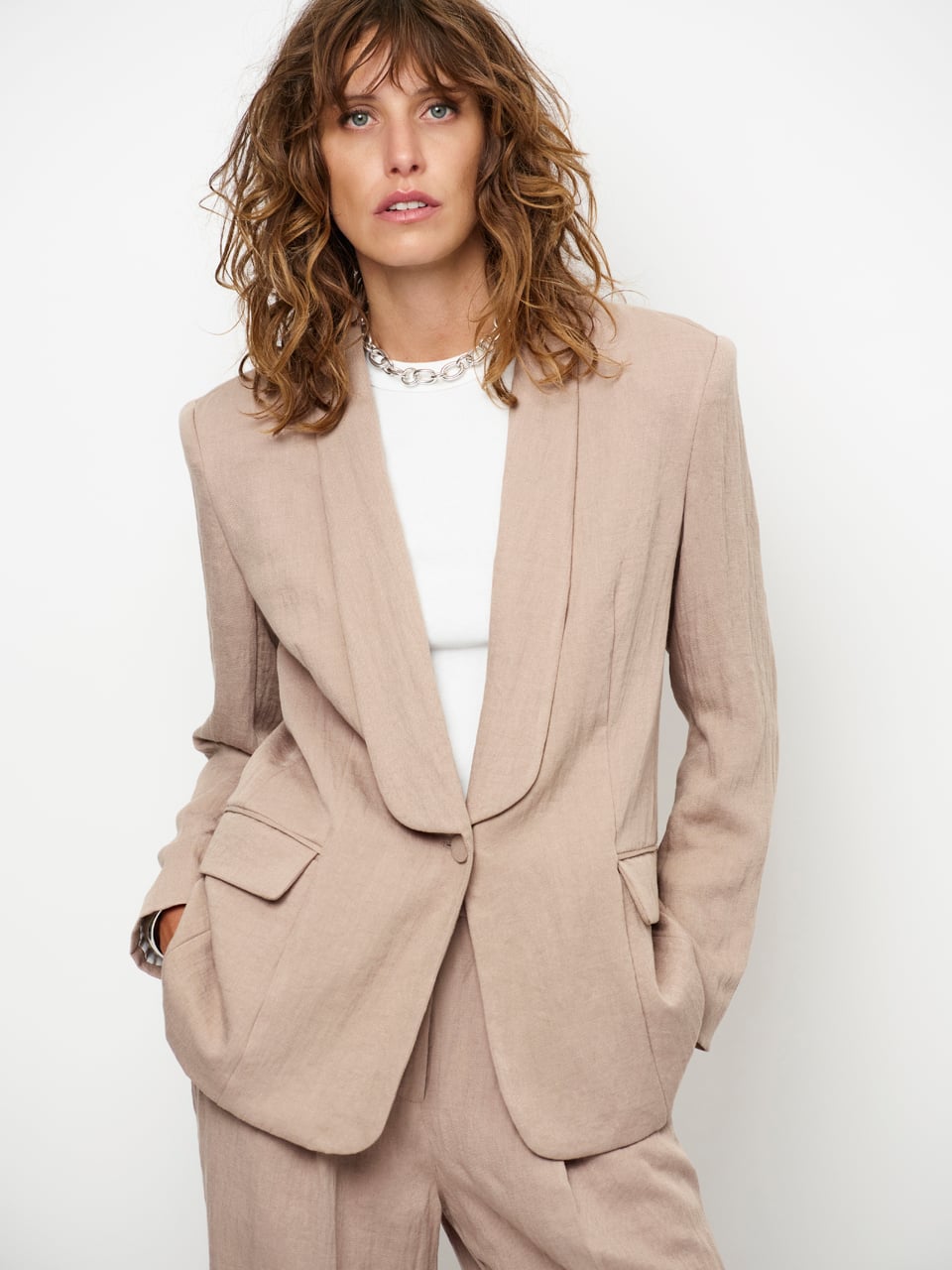 Single-breasted blazer