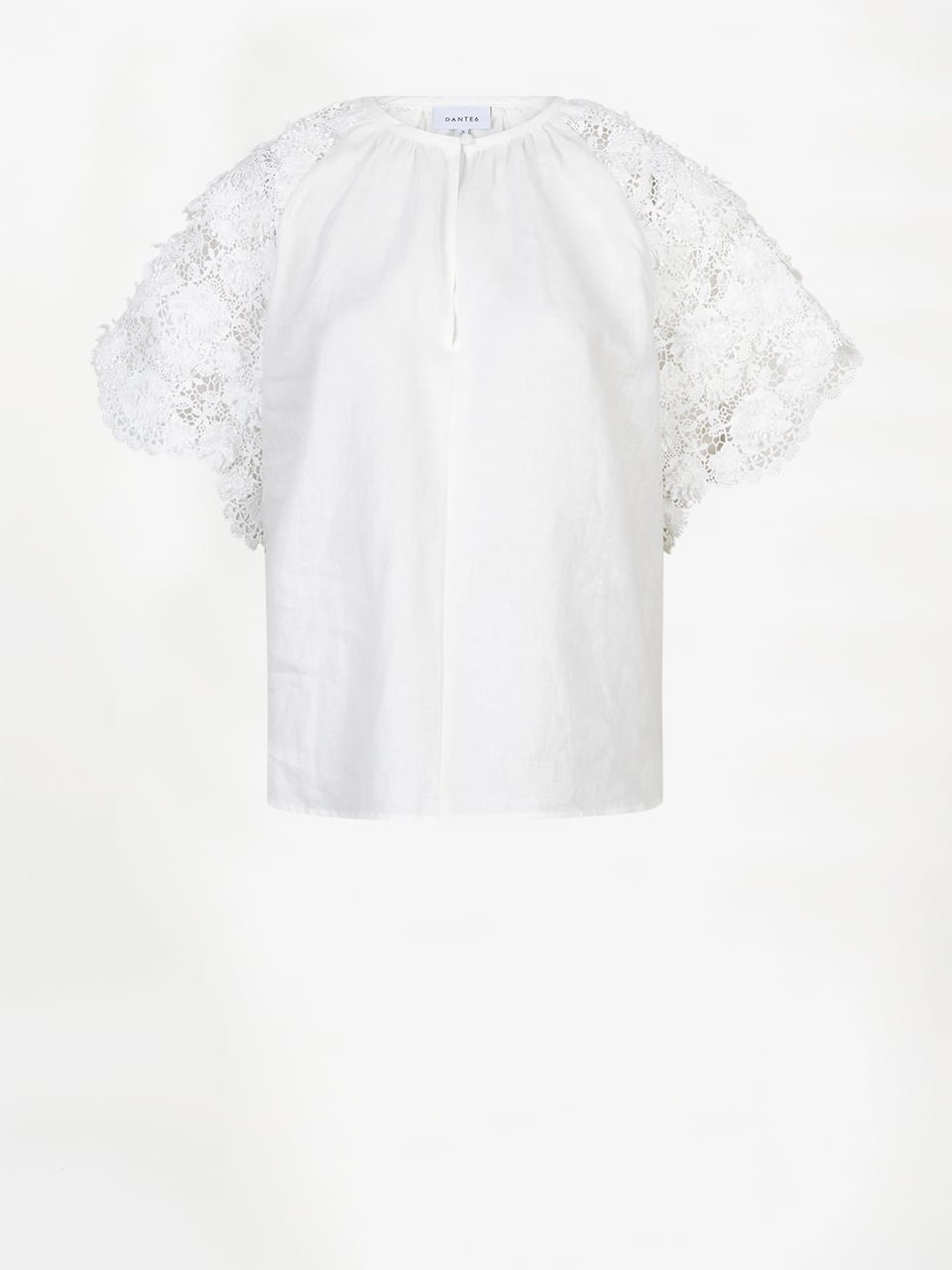 Lace detail top