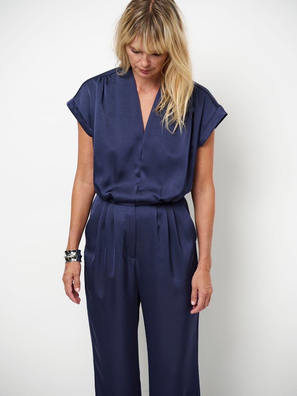 Satin jumpsuit