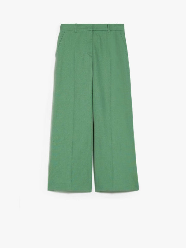 Weekend Max Mara, Zircone Cotton Linen Trousers