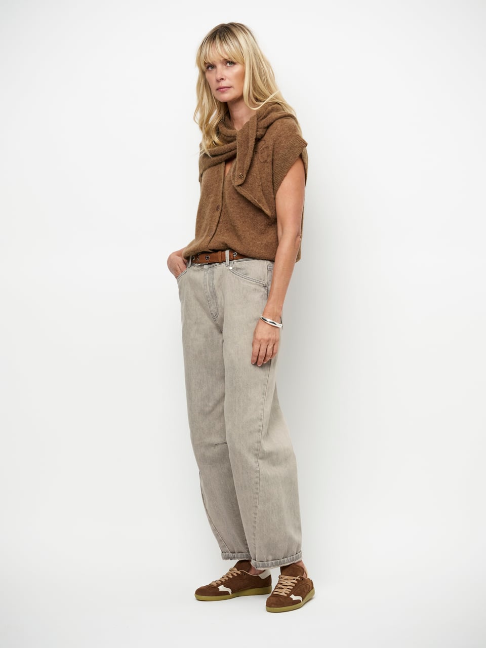 Short sleeve cardigan