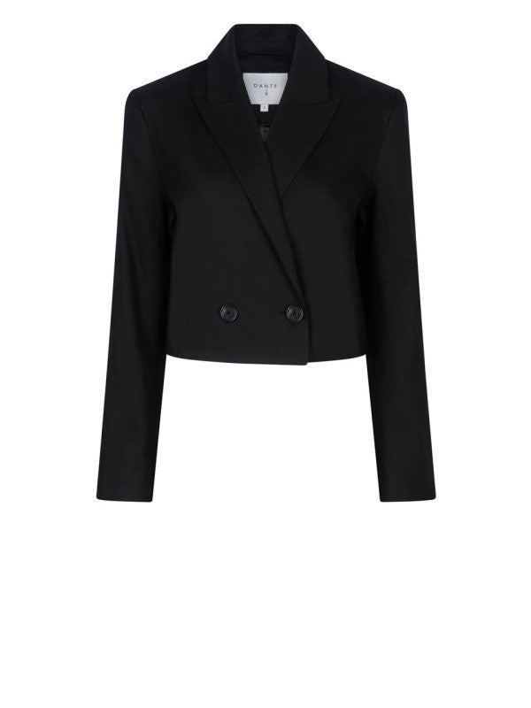 Dante6, Acedia Cropped Linen Blazer