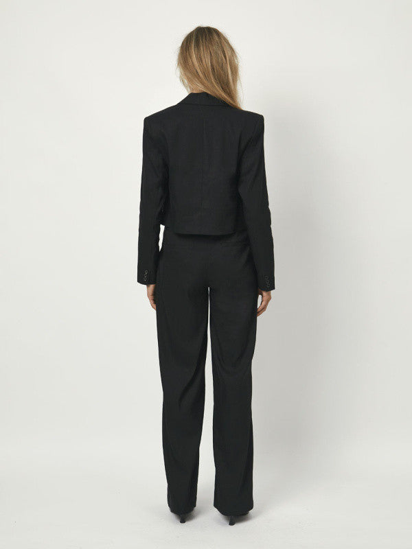Dante6, Acedia Cropped Linen Blazer