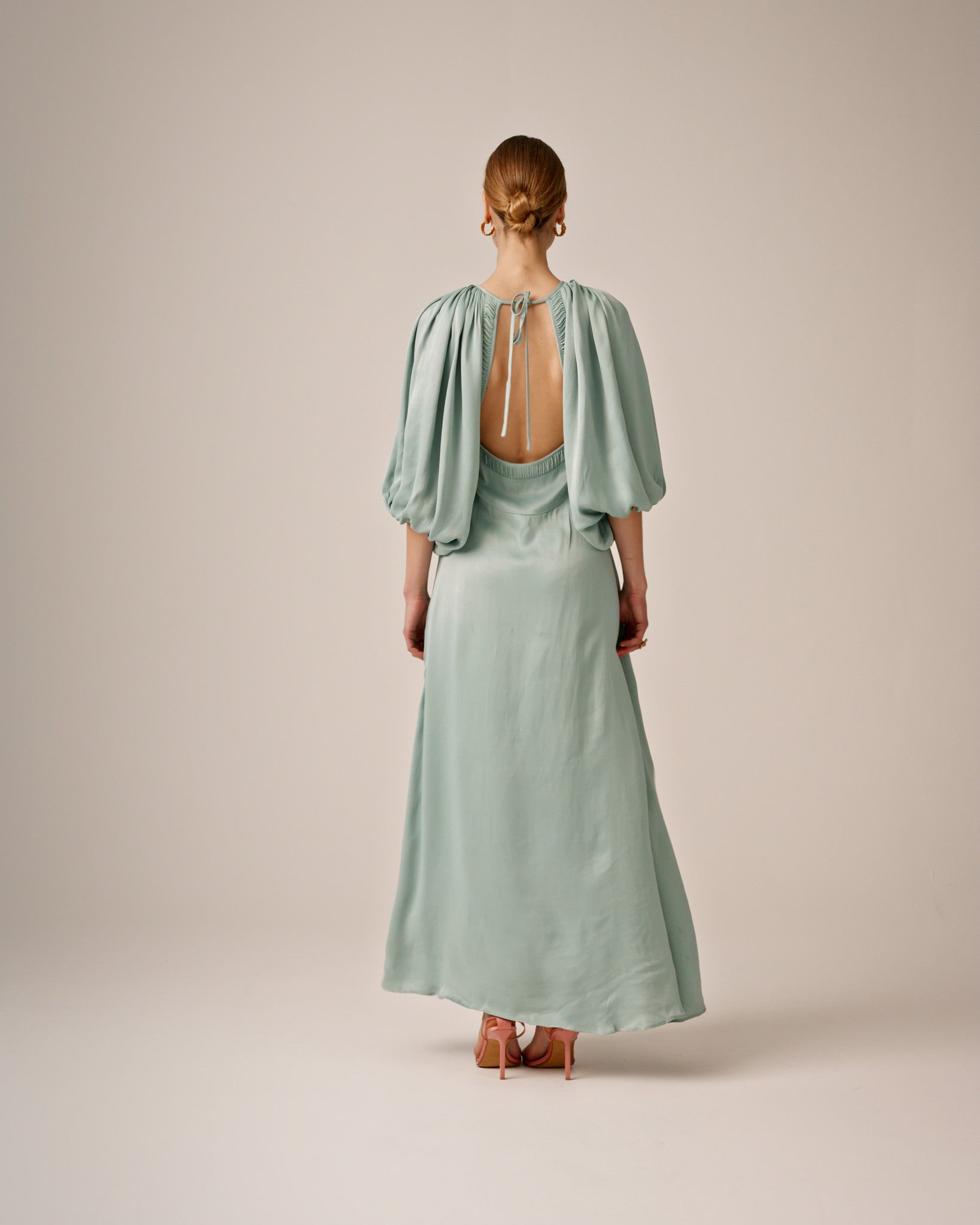 ByTiMo, Crepe Satin Maxi Dress