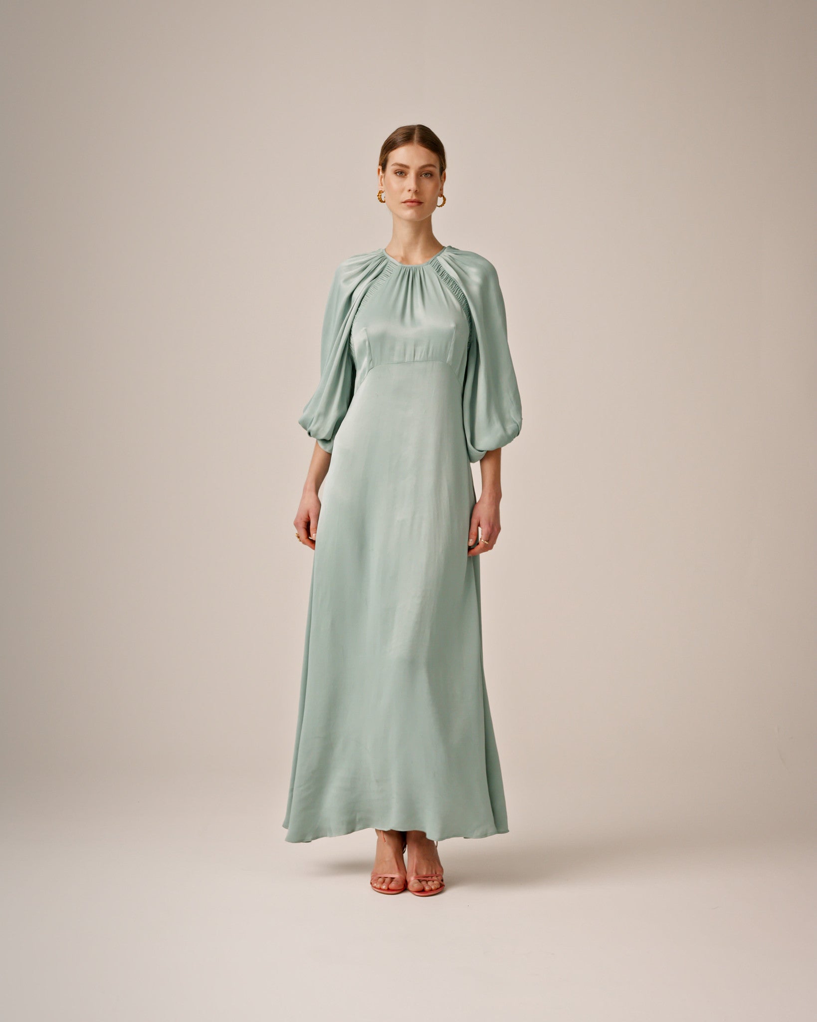 ByTiMo, Crepe Satin Maxi Dress