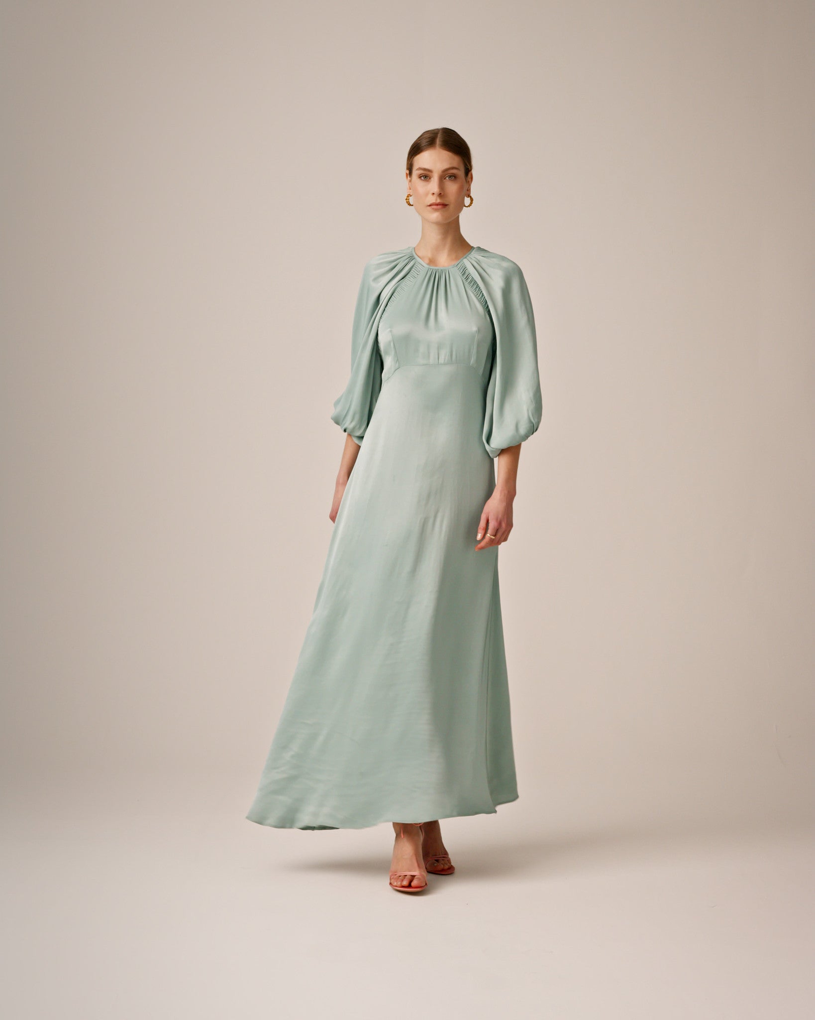 ByTiMo, Crepe Satin Maxi Dress