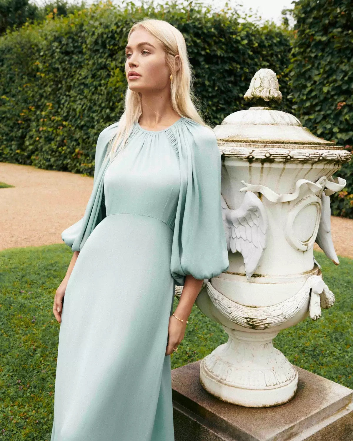 ByTiMo, Crepe Satin Maxi Dress