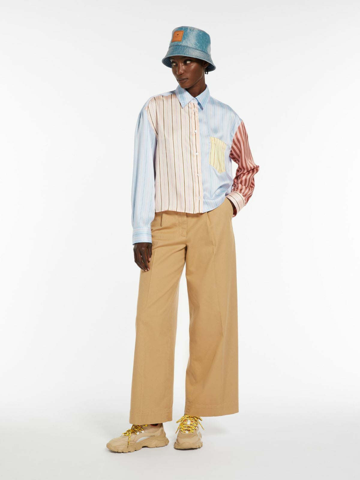 Weekend Max Mara, Suez Striped Twill Shirt