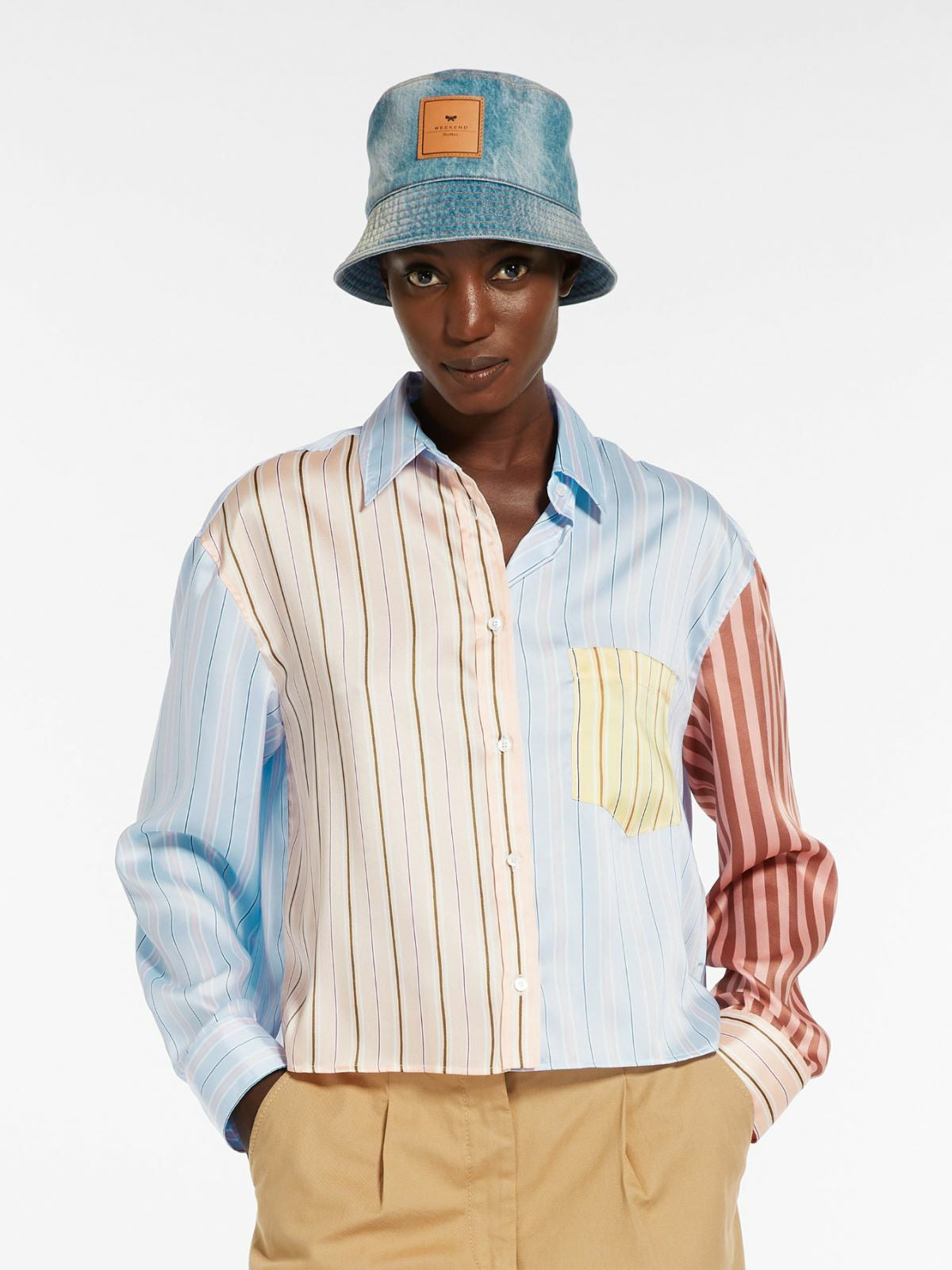 Weekend Max Mara, Suez Striped Twill Shirt