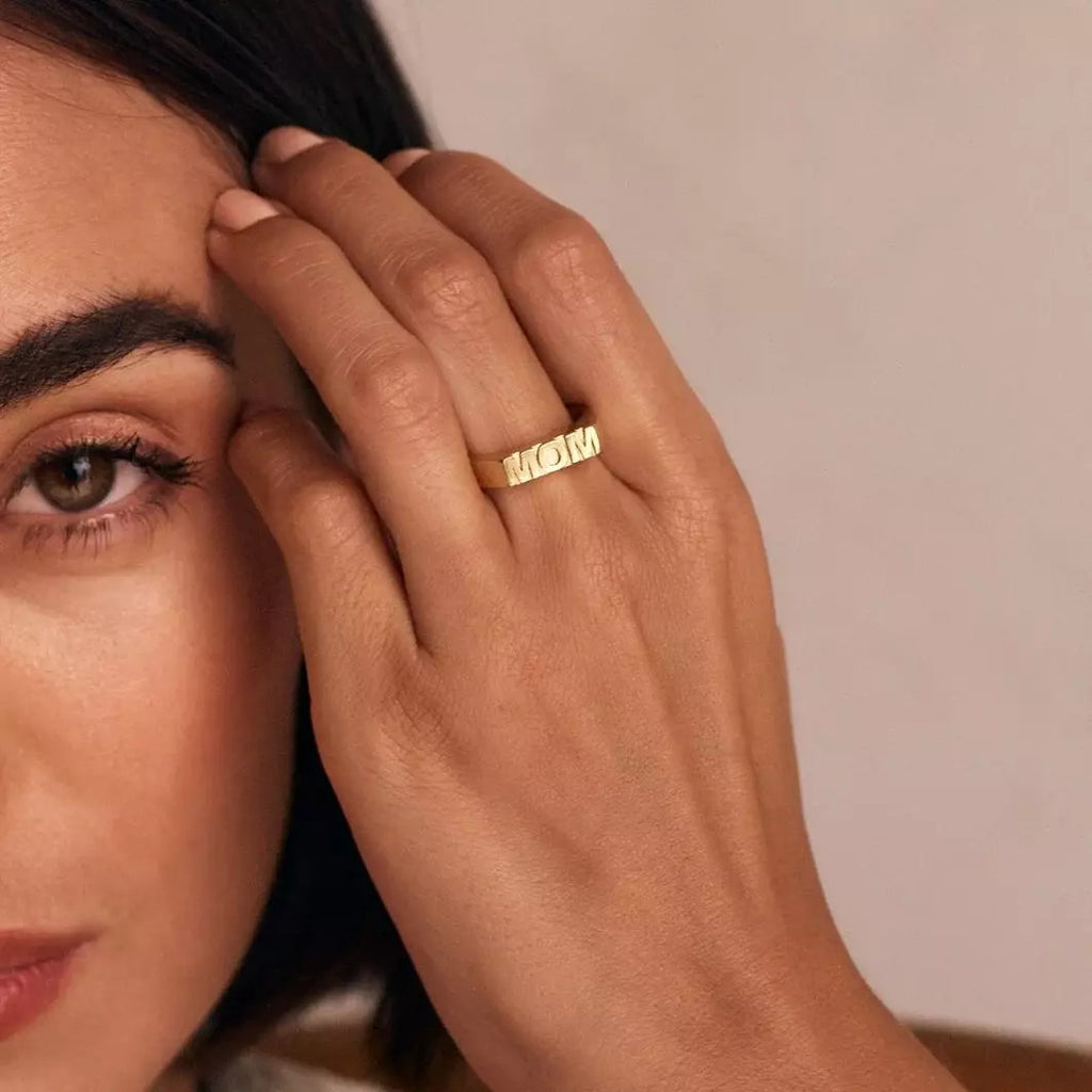 Edblad, Signet Ring MOM Gold