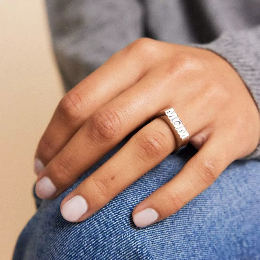 Edblad, Signet Ring MOM Steel