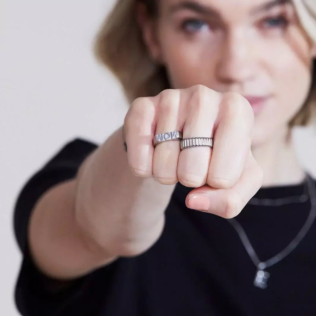 Edblad, Signet Ring MOM Steel
