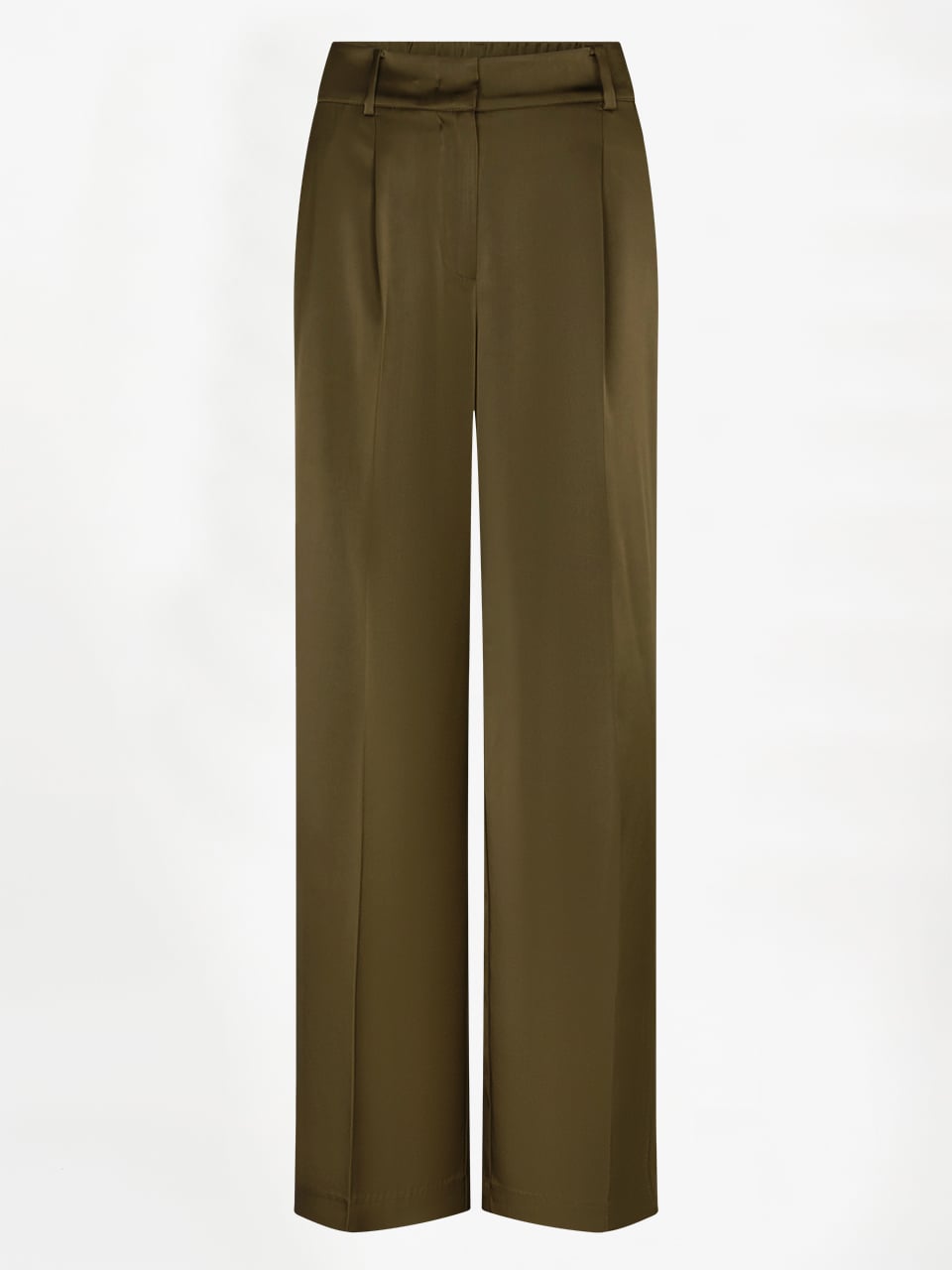 Tailored satin pants