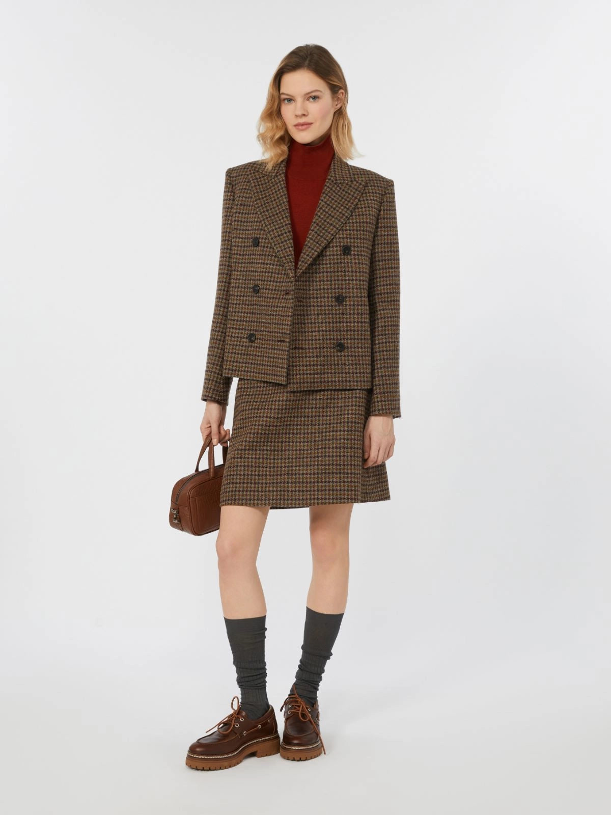 Weekend Max Mara, Gerusia Wool-blend Cropped Jacket