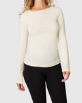 Swedish Stockings, Hillevi Cashmere Top Ivory
