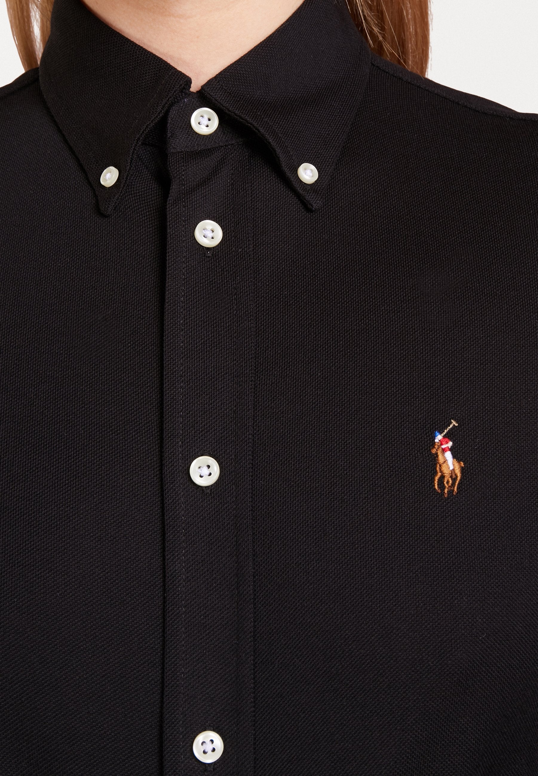 Polo Ralph Lauren HEIDI LONG SLEEVE - Overhemdblouse - black