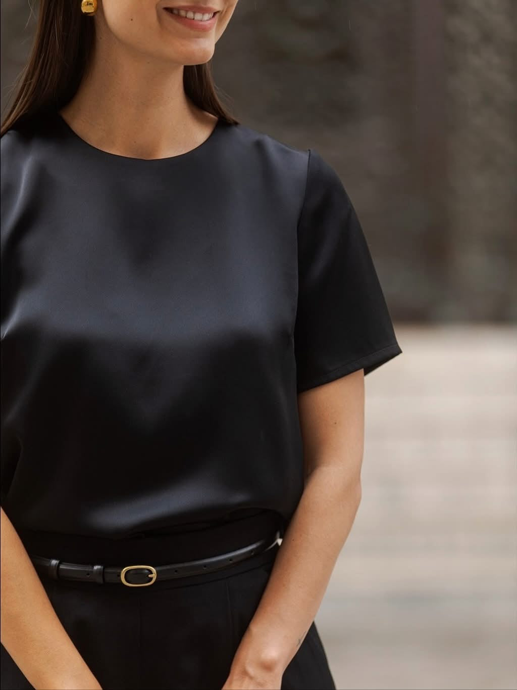 Original Story, Tessa satin shirt