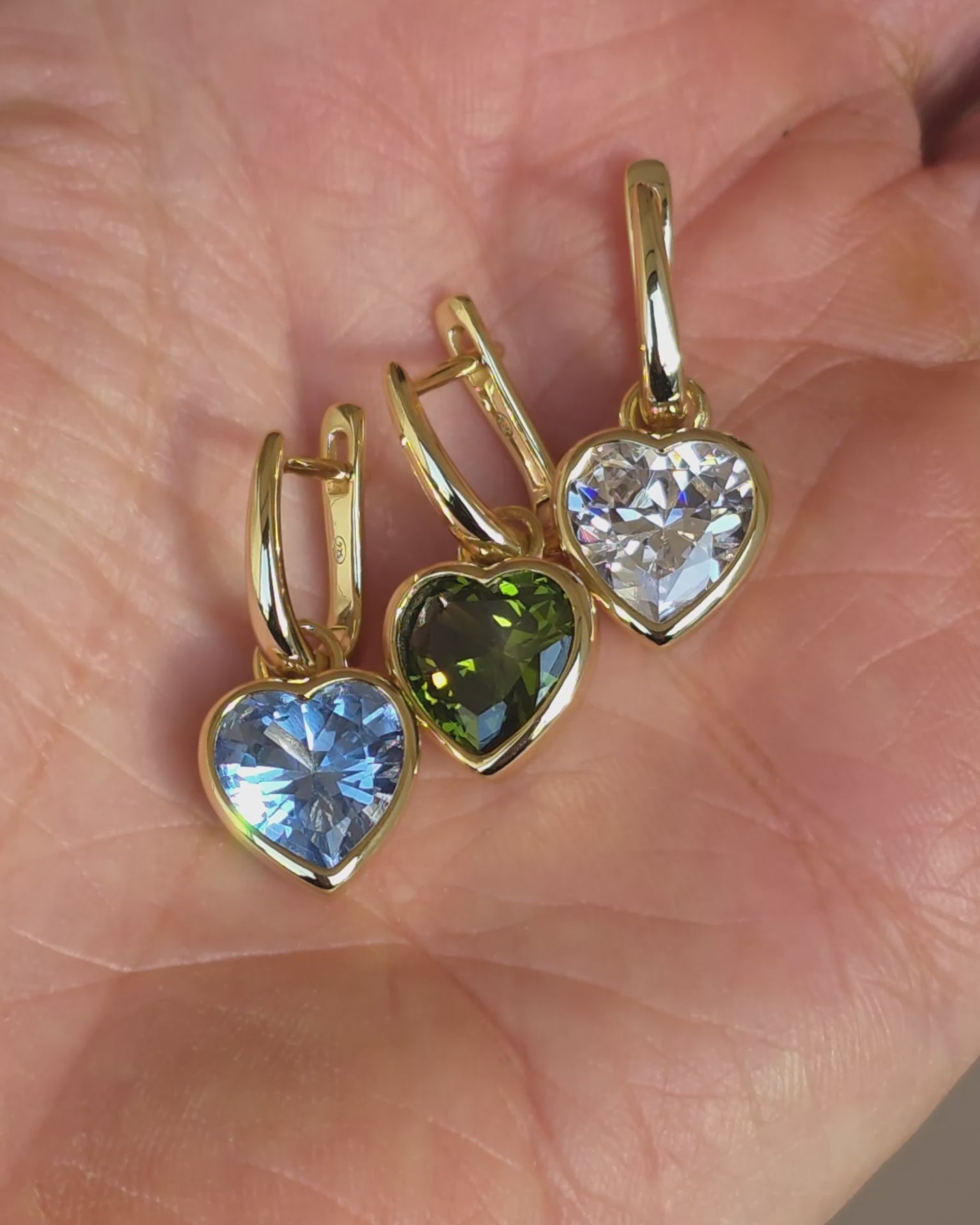 Sweethearts Green Korvakorut