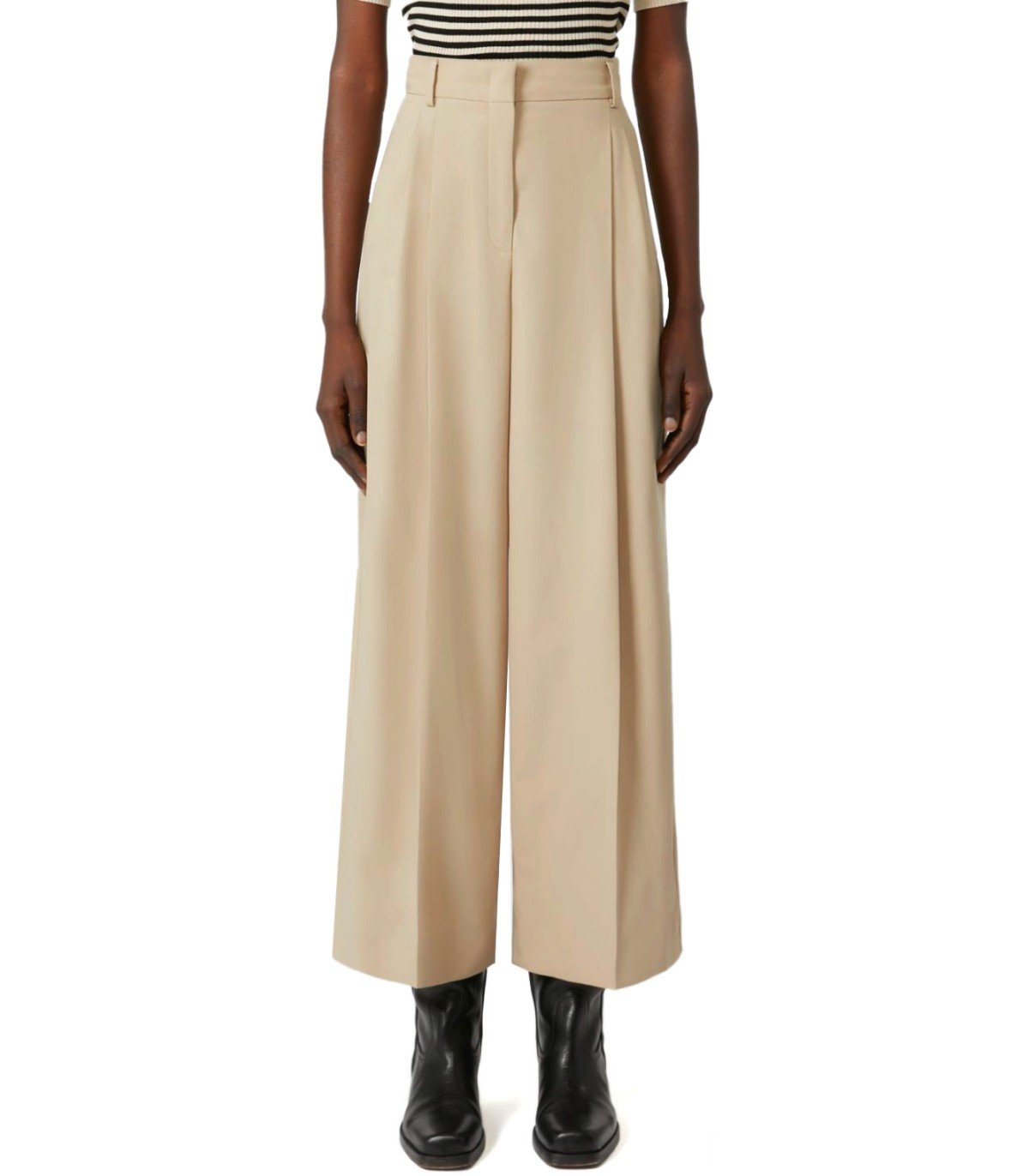 MAX MARA WEEKEND VETTURA BEIGE PANTS