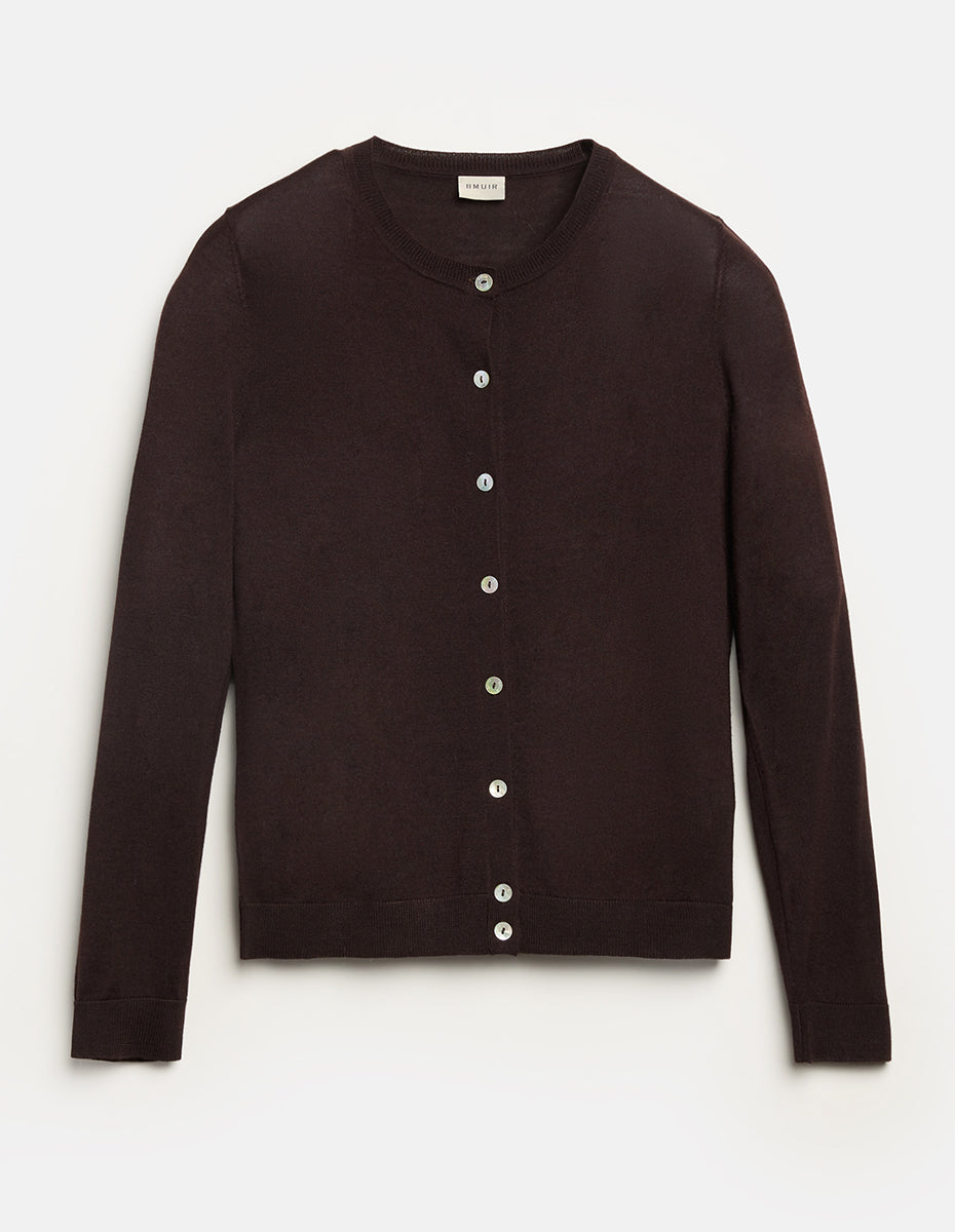 Belluno Cardigan Espresso, Balmuir