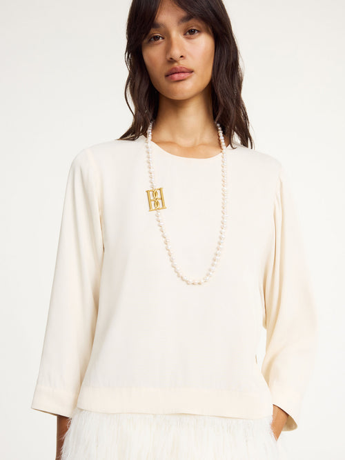 By Malene Birger – Chakallo Monogram Necklace