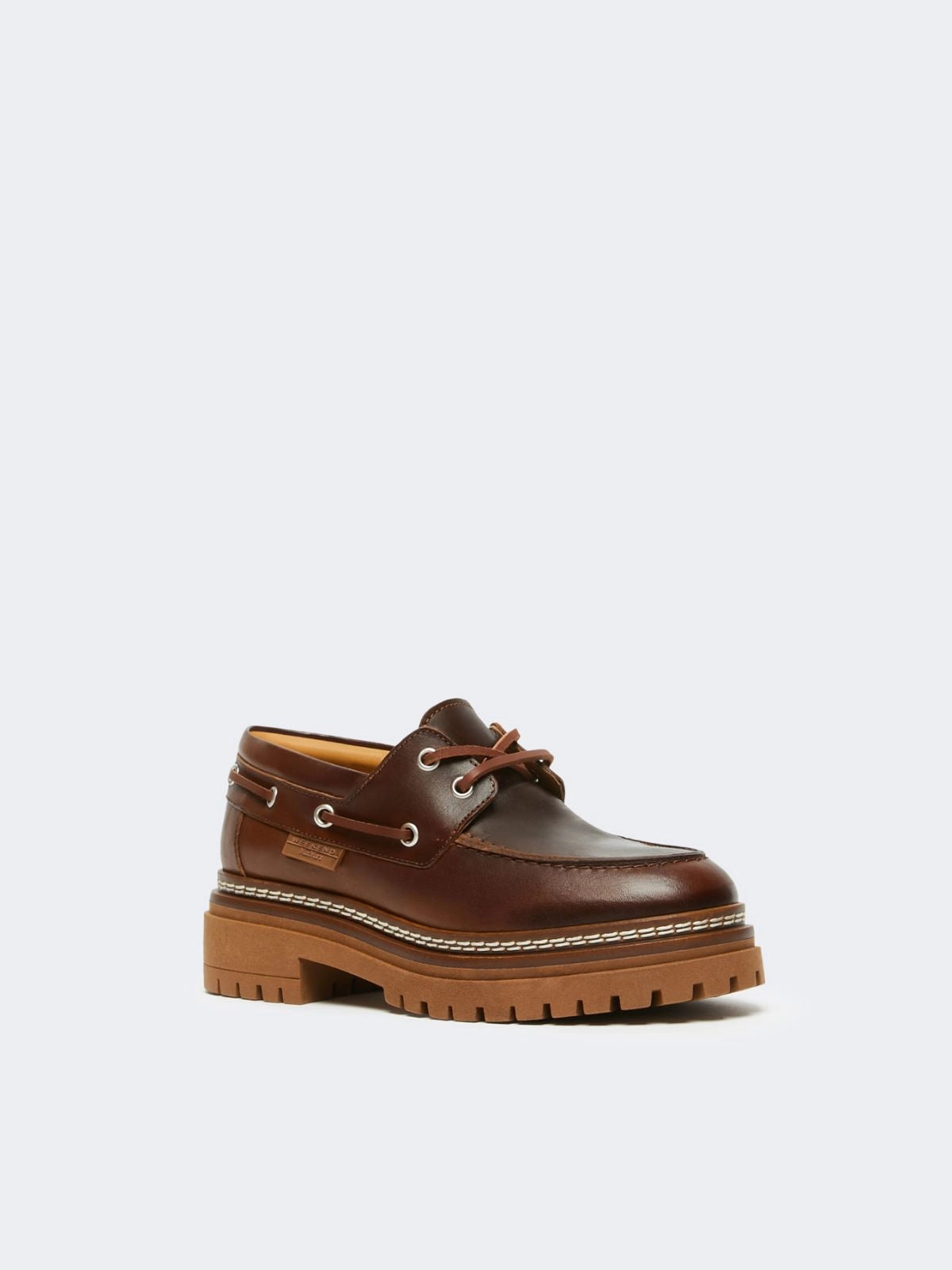 Weekend Max Mara, Pompei Leather Boat Shoes