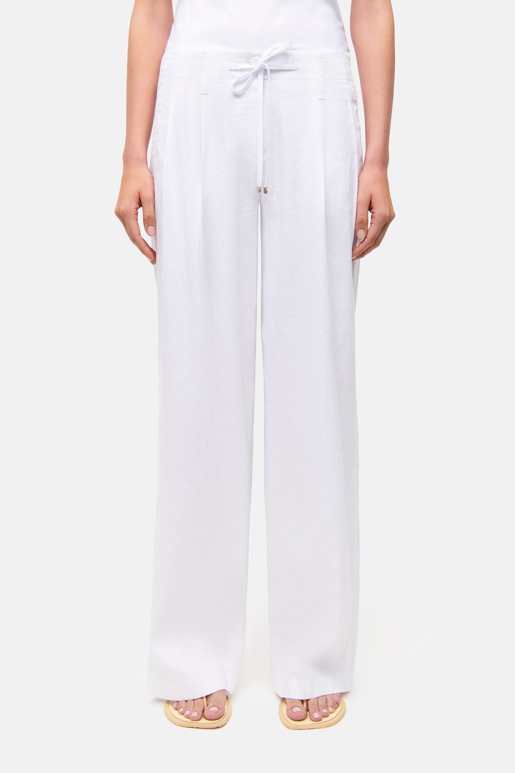 Cambio, Addison Pure White Trousers
