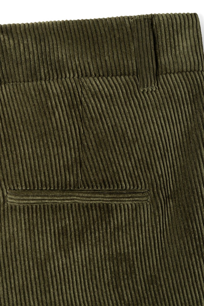 Cambio Amelie samettihousut olive mission