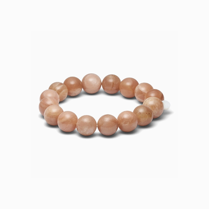 Chunky Sunstone Stretch Bracelet