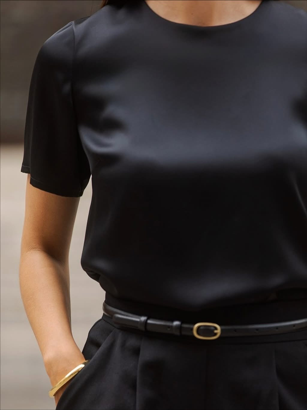 Original Story, Tessa satin shirt