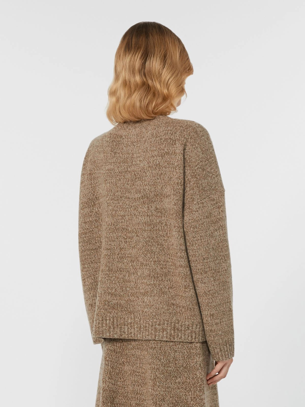 Weekend Max Mara, Sibari Wool Sweater, Hazelnut Brown