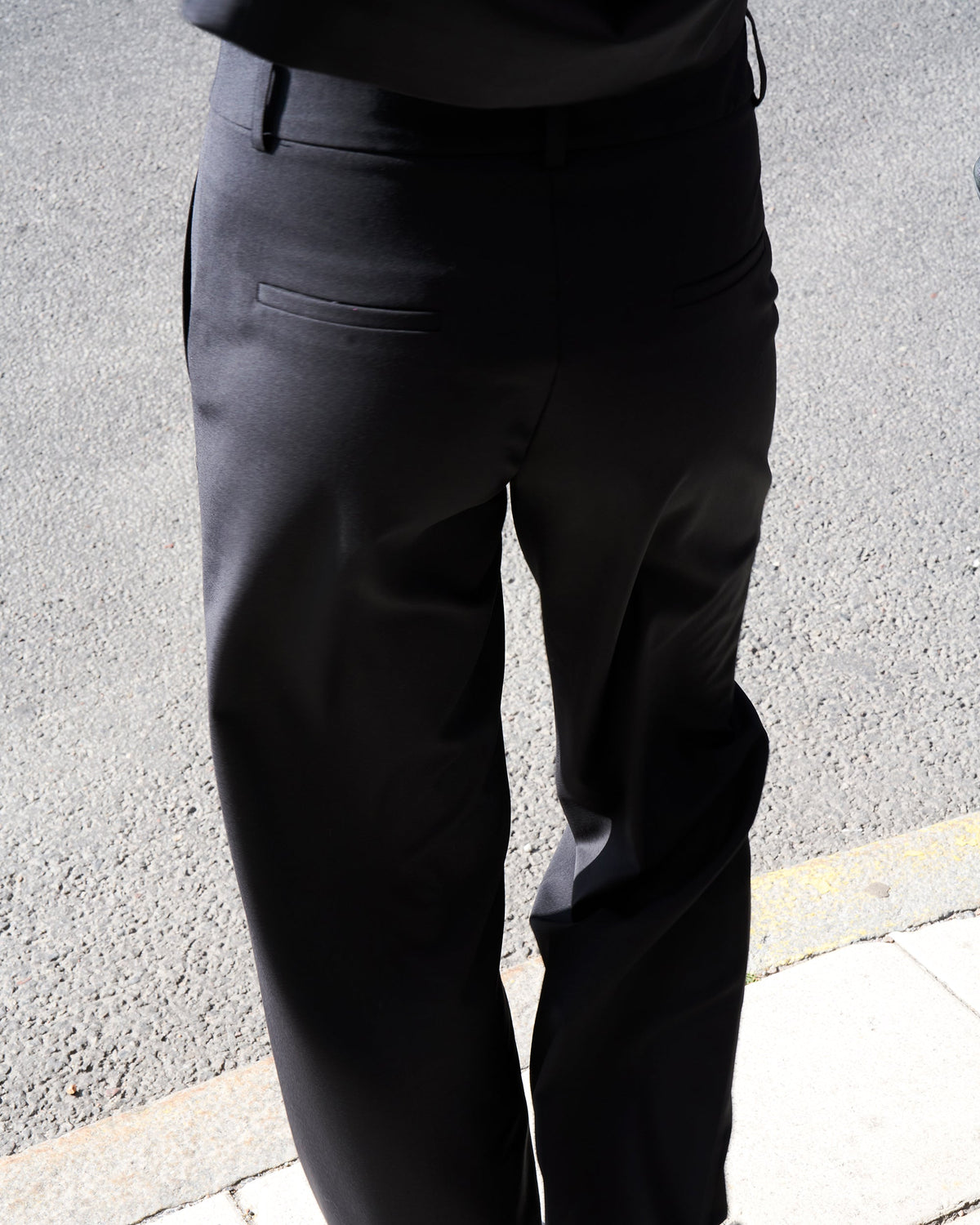 Ingrid Wool Trousers Black