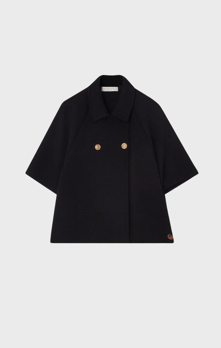 Busnel, Gertrude Short Wool Cape