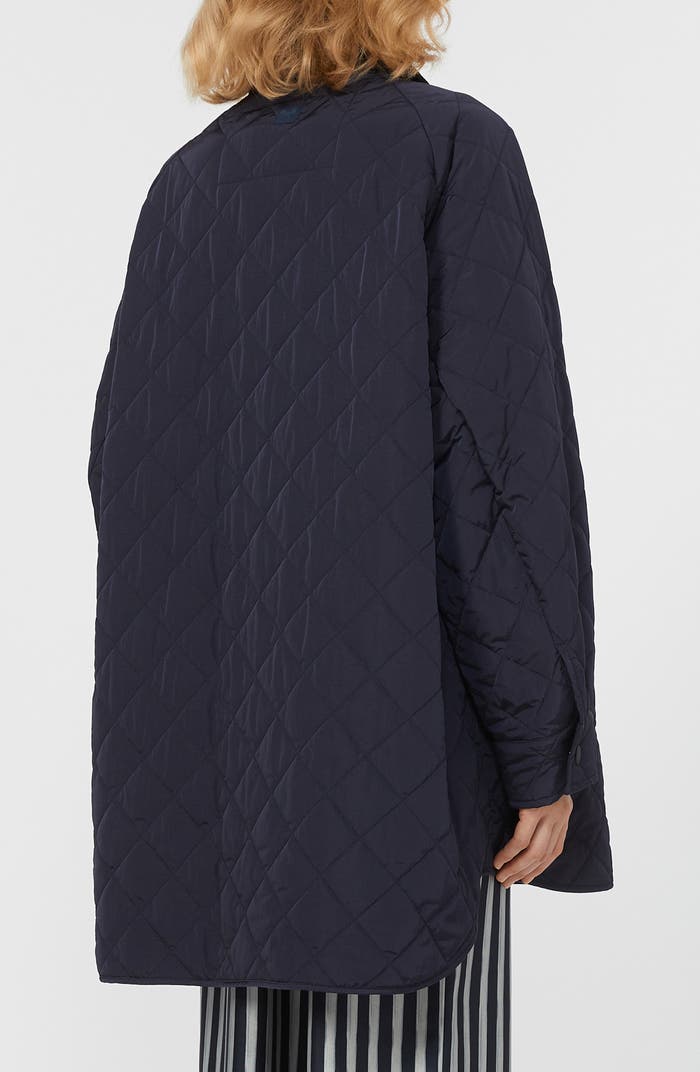Weekend Max Mara, Pepato Quilted Jacket - Dark Brown