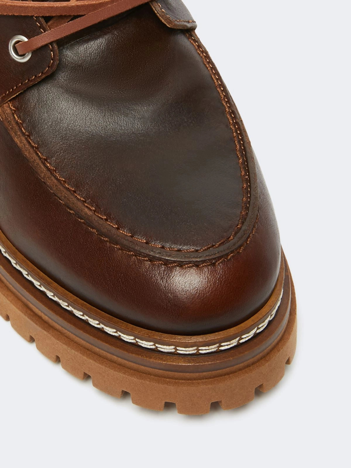 Weekend Max Mara, Pompei Leather Boat Shoes