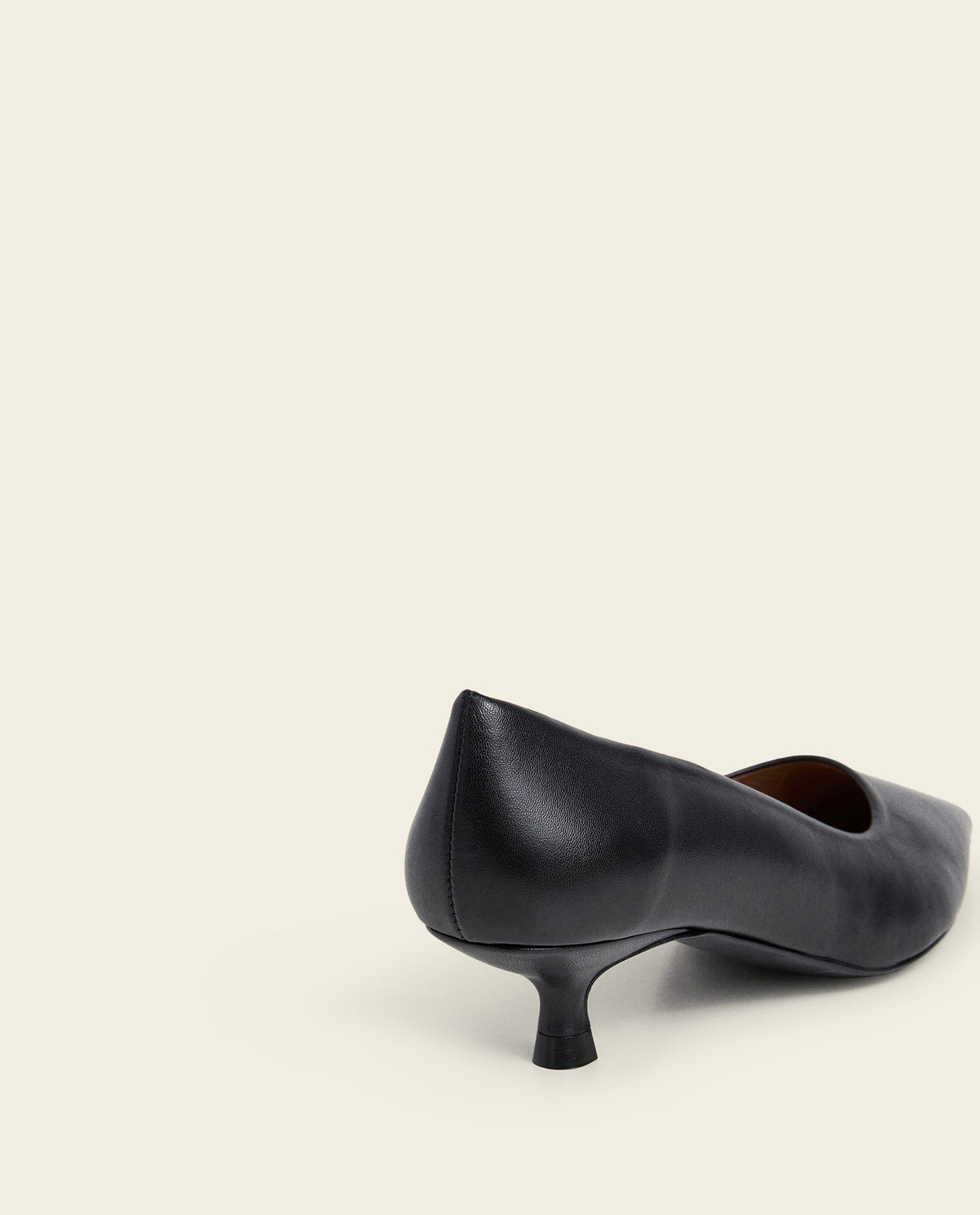 Naima Leather Black