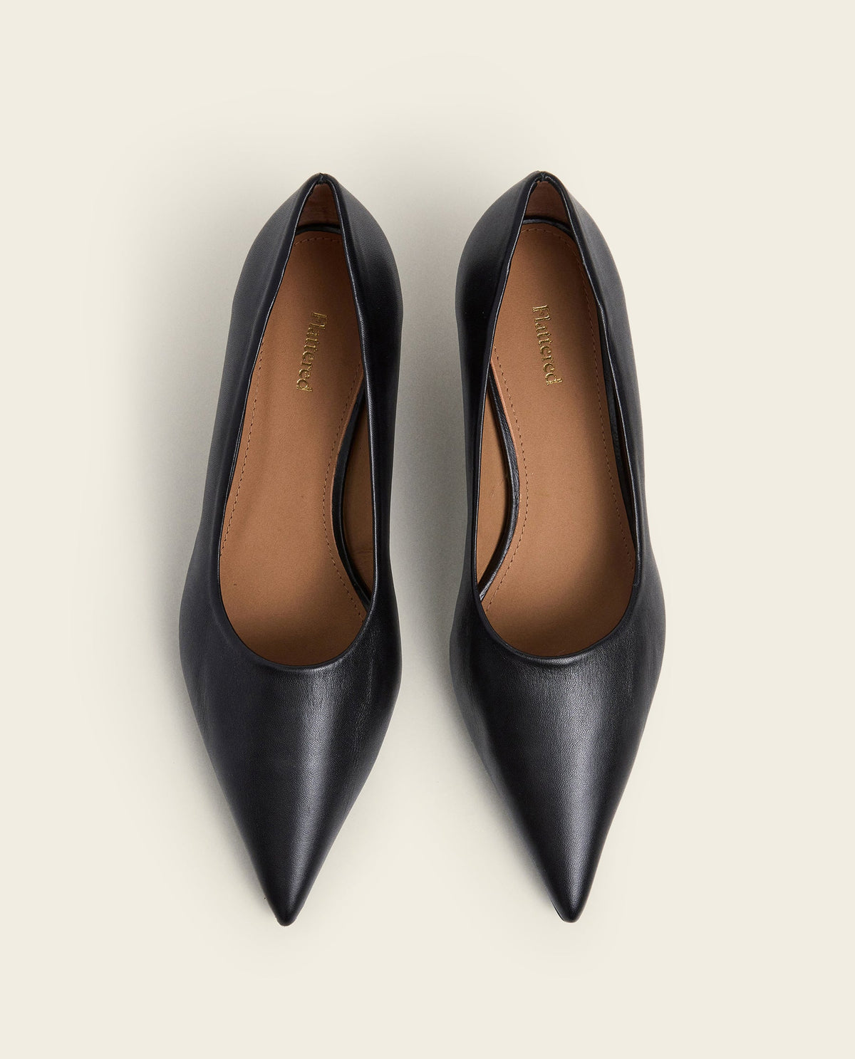 Naima Leather Black