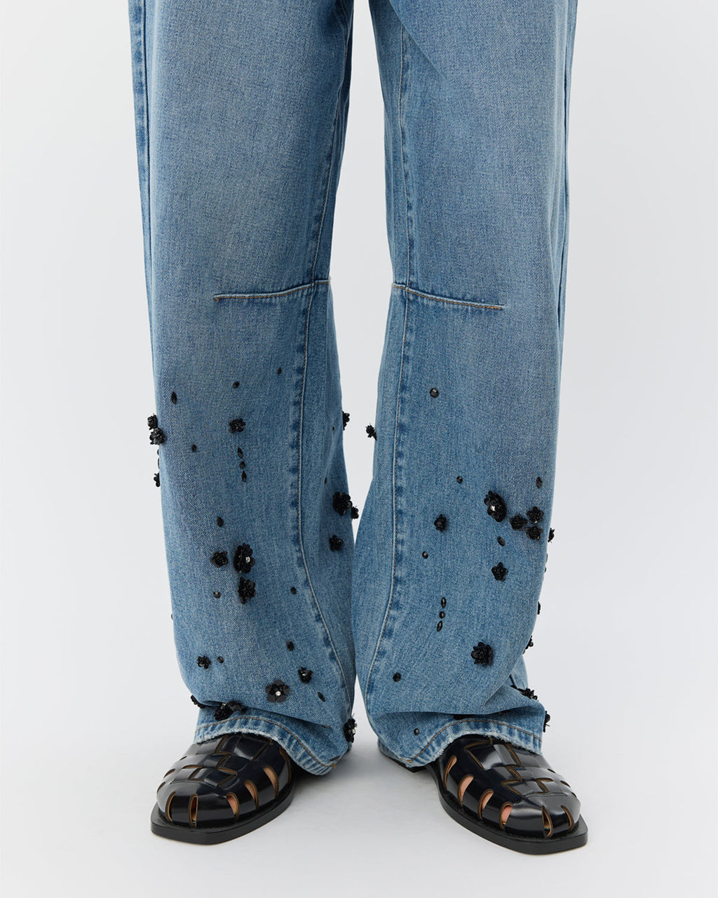 HAVANASW BARREL JEANS - Denim blue