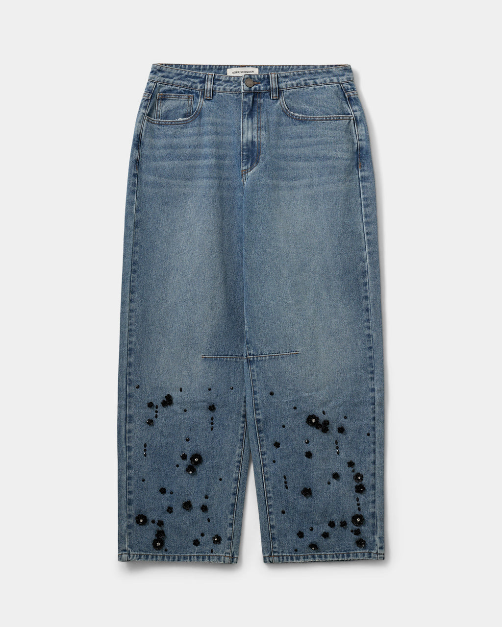 HAVANASW BARREL JEANS - Denim blue