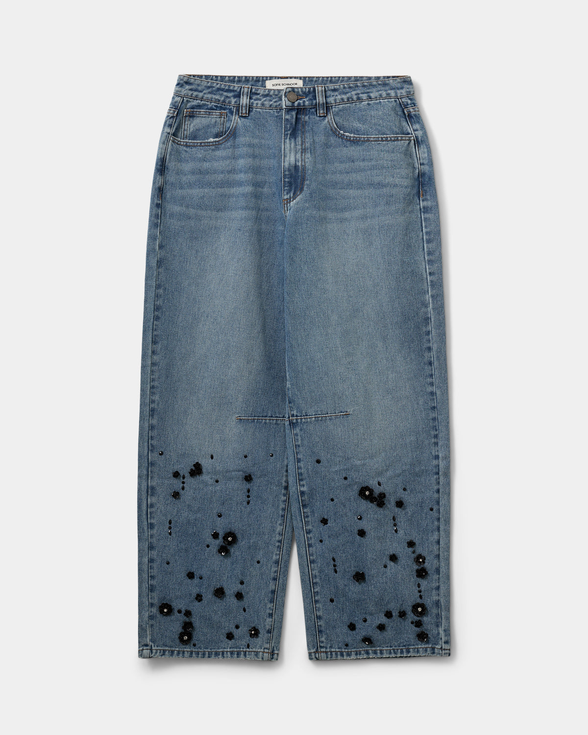 HAVANASW BARREL JEANS - Denim blue